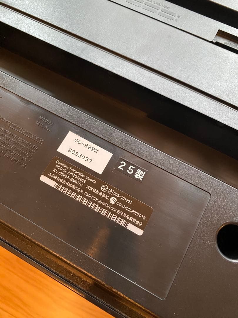 【美品】2025年製Go:Piano88 PX Roland電子ピアノローランド