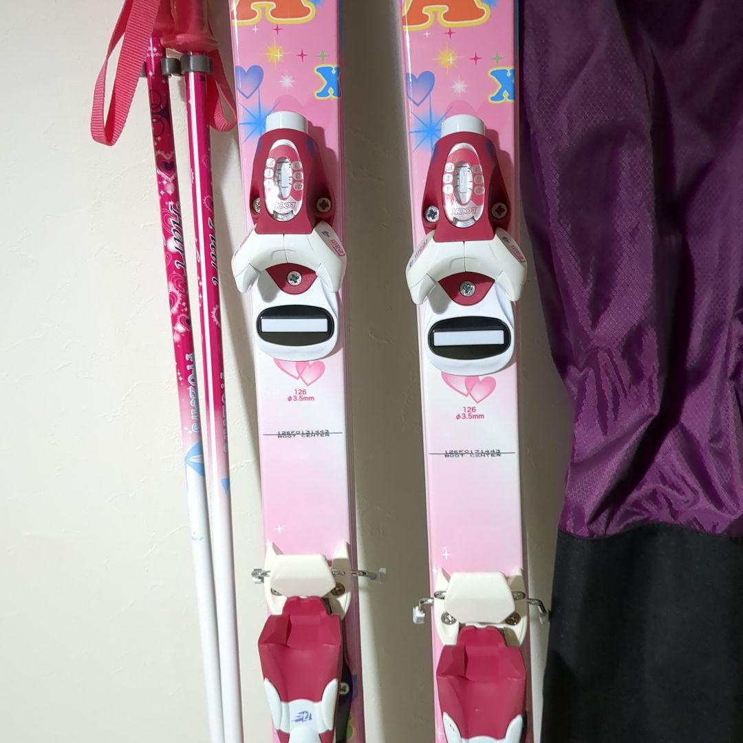 【大幅値下げ】子供用スキー５点セット　新品未使用