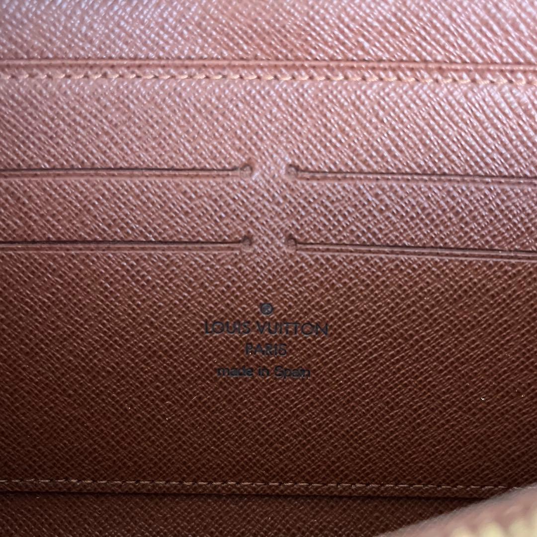 【美品】ルイヴィトン モノグラム ジッピーウォレット 長財布