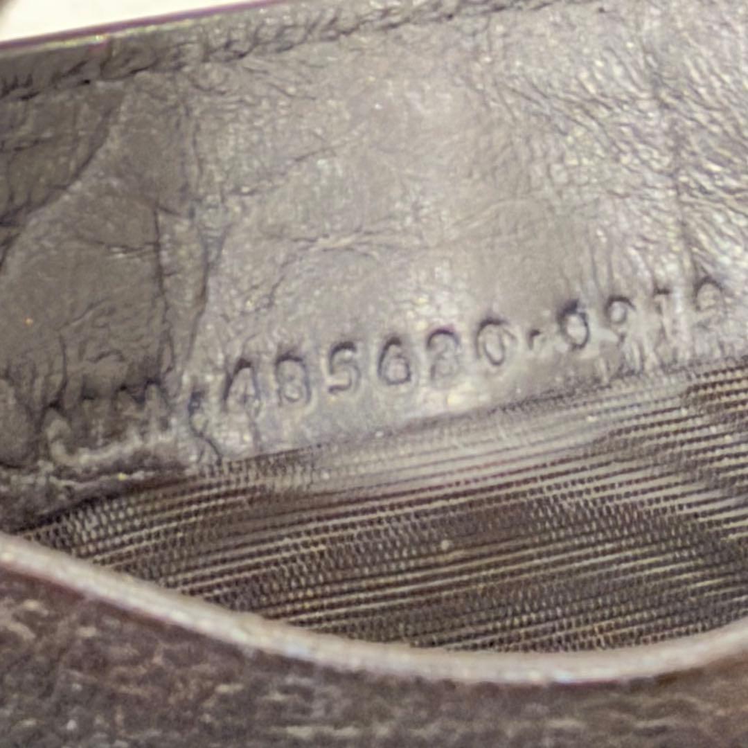 ⭐️極美品⭐️　サンローラン　YSL カサンドラ　クロコ型押し　マネークリップ