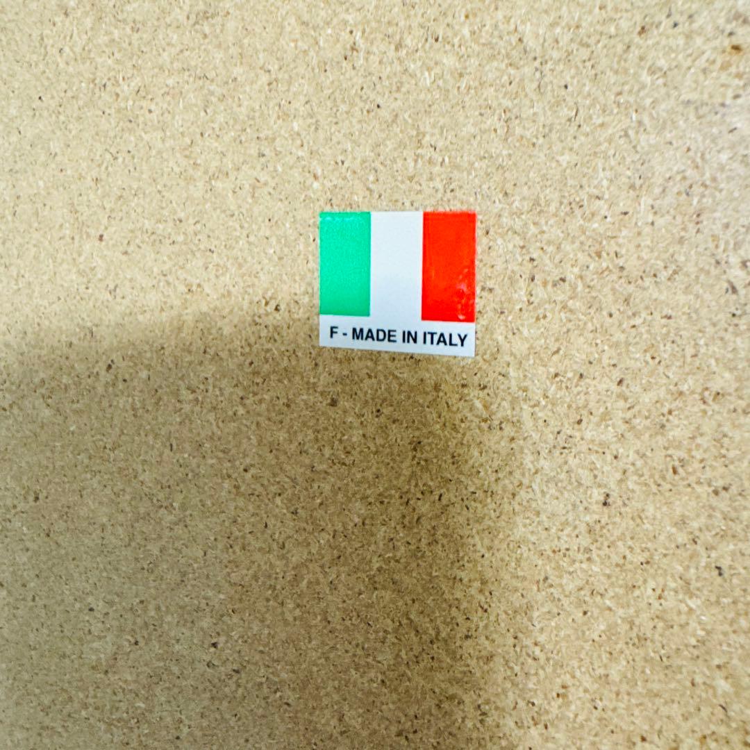 レア！ イタリア製　アンティーク ミラー 八角形 壁掛け鏡 淡いグリーン