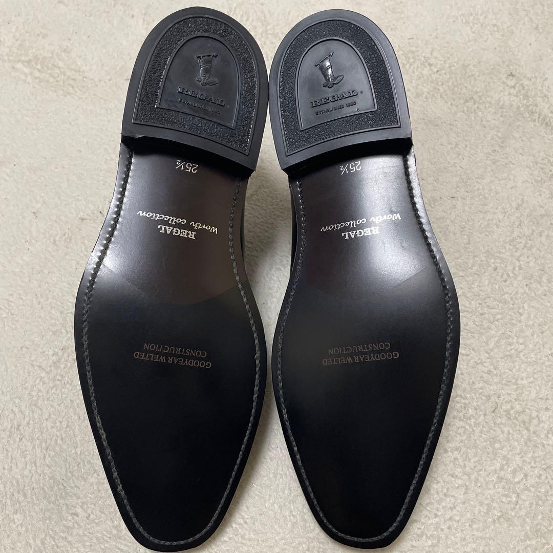 REGAL ストレートチップ　内羽式　ビジネスシューズ　25.5cm