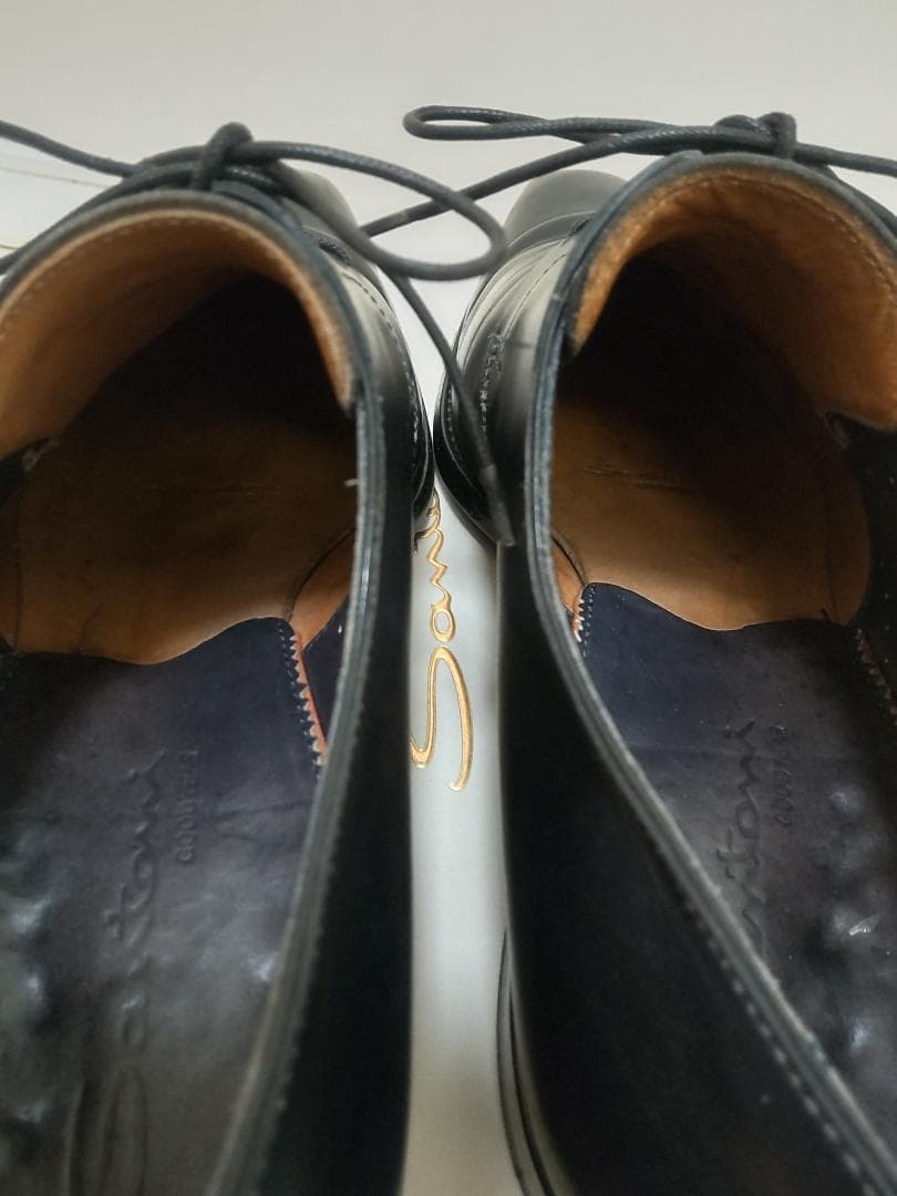 Santoni サントーニ 　プレーントゥ　ダークネイビー　60　65