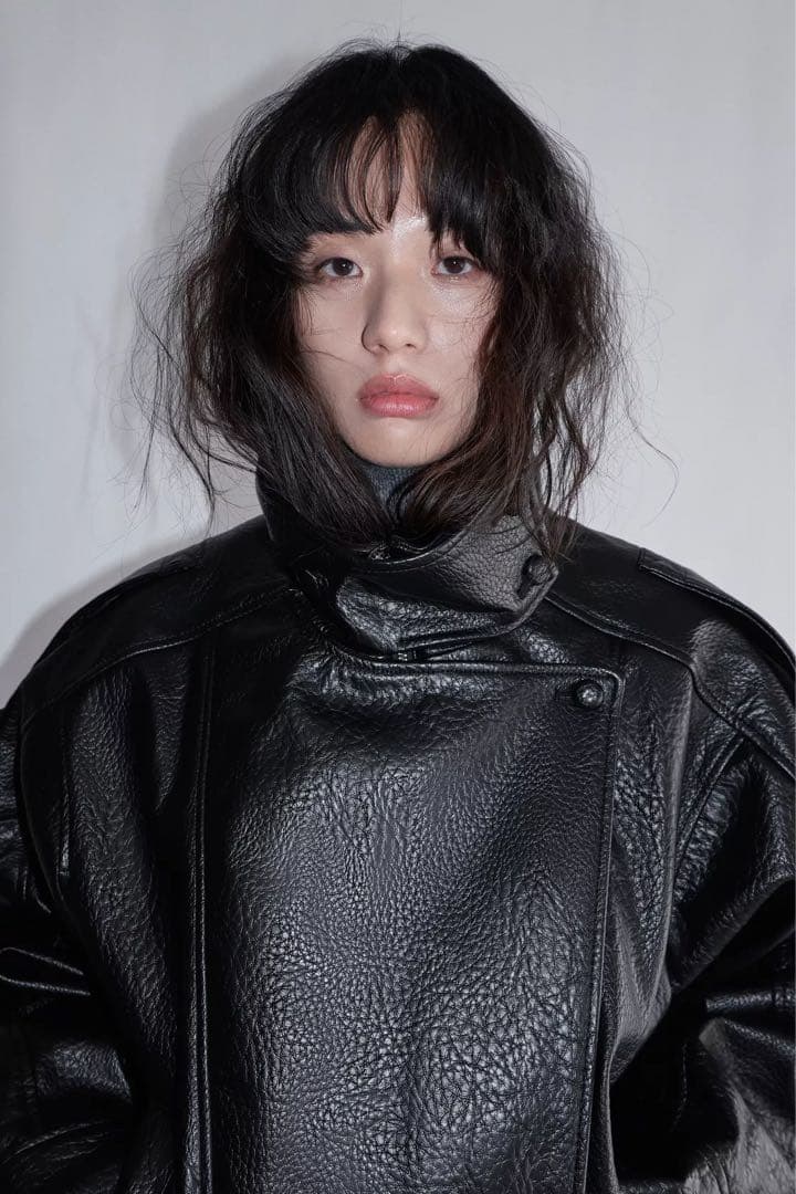 フェイクレザージャケット