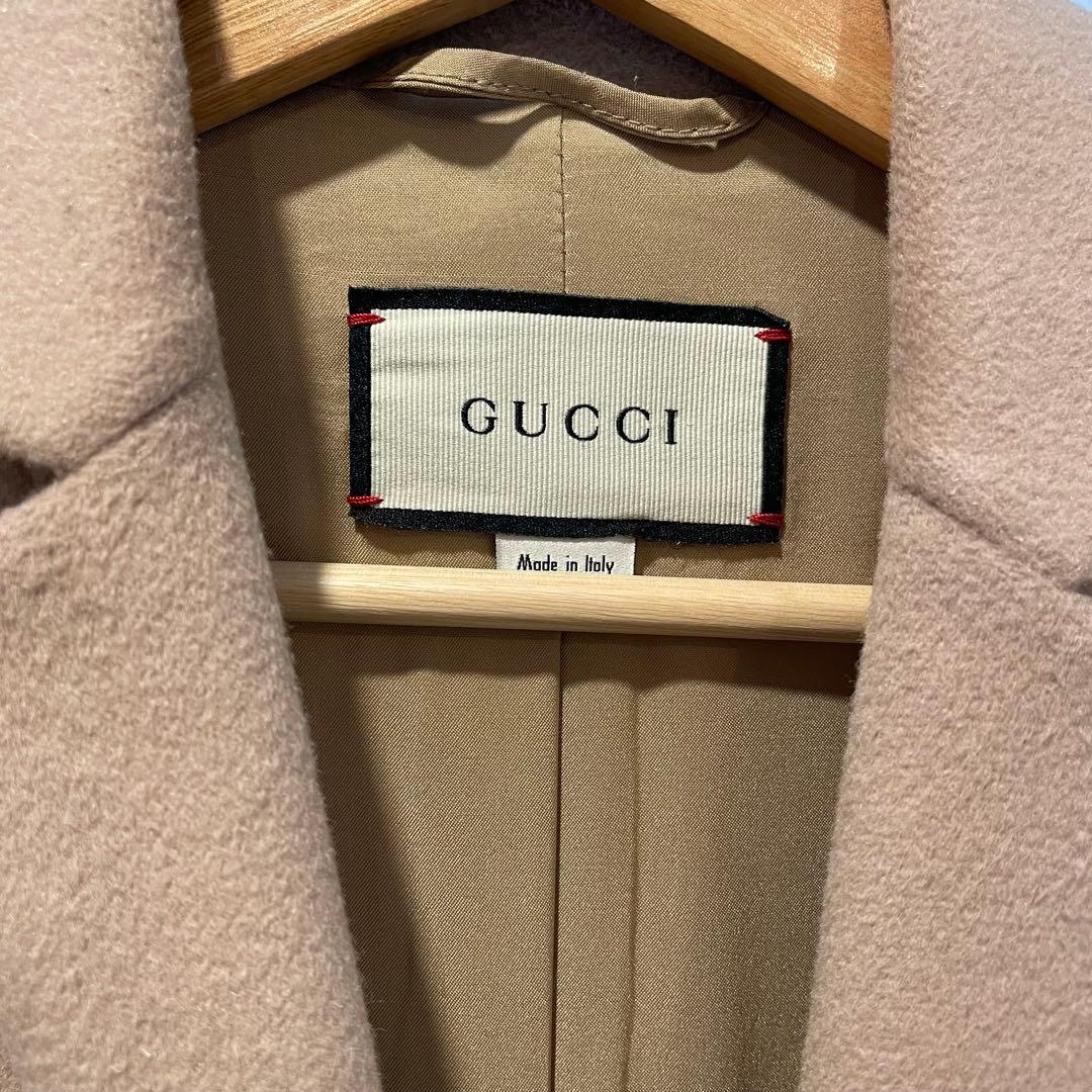 【ありがとうございます。さん専用】GUCCI ベージュ ロングコート サイズ40