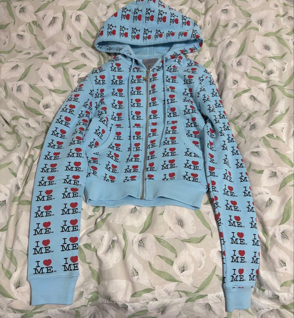 r*︎様 Ashley Williams パーカーブルーS