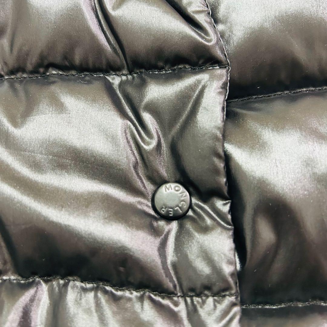 【極美品】MONCLER モンクレール ダウンベスト ブラック レディース 0