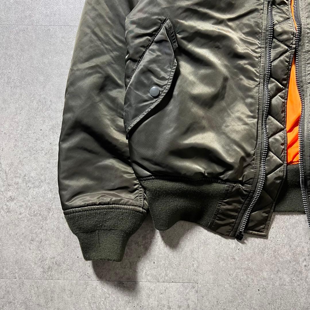 00s アルファインダストリーズ ma-1 リバーシブル ミリタリー