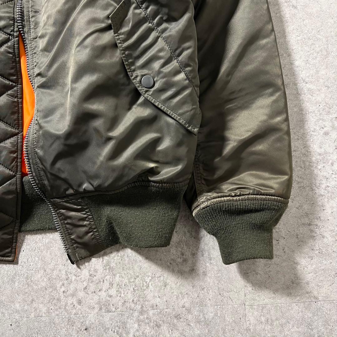 00s アルファインダストリーズ ma-1 リバーシブル ミリタリー