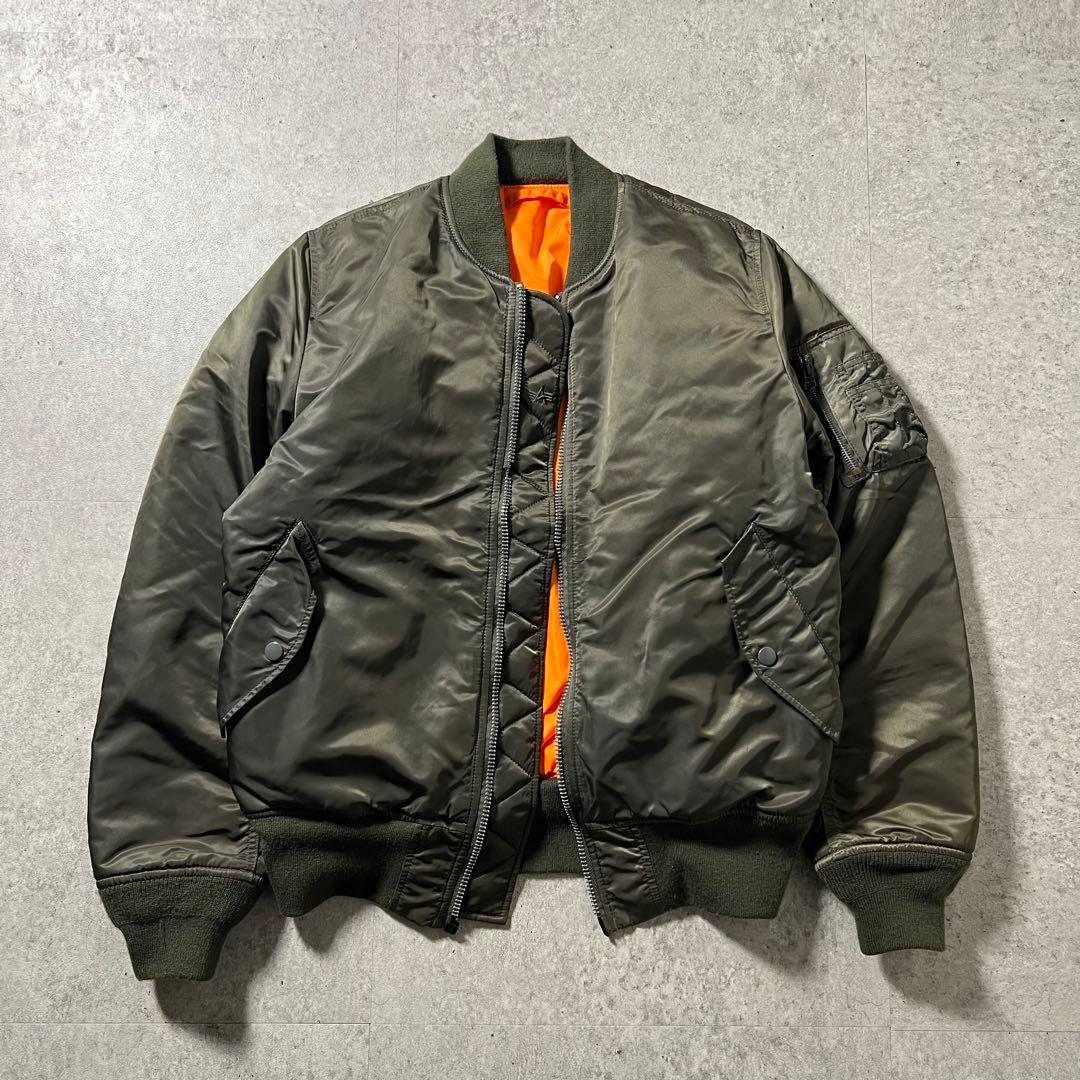 00s アルファインダストリーズ ma-1 リバーシブル ミリタリー