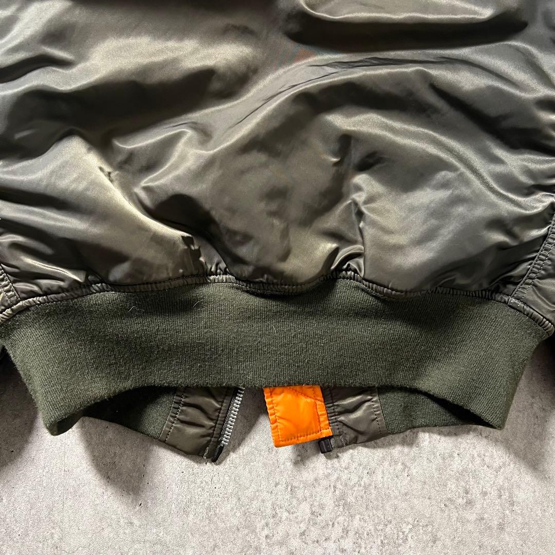 00s アルファインダストリーズ ma-1 リバーシブル ミリタリー