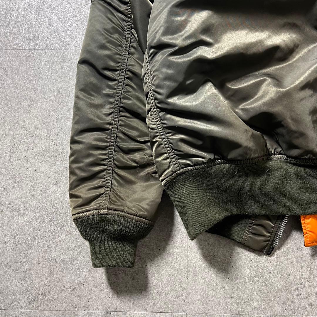 00s アルファインダストリーズ ma-1 リバーシブル ミリタリー