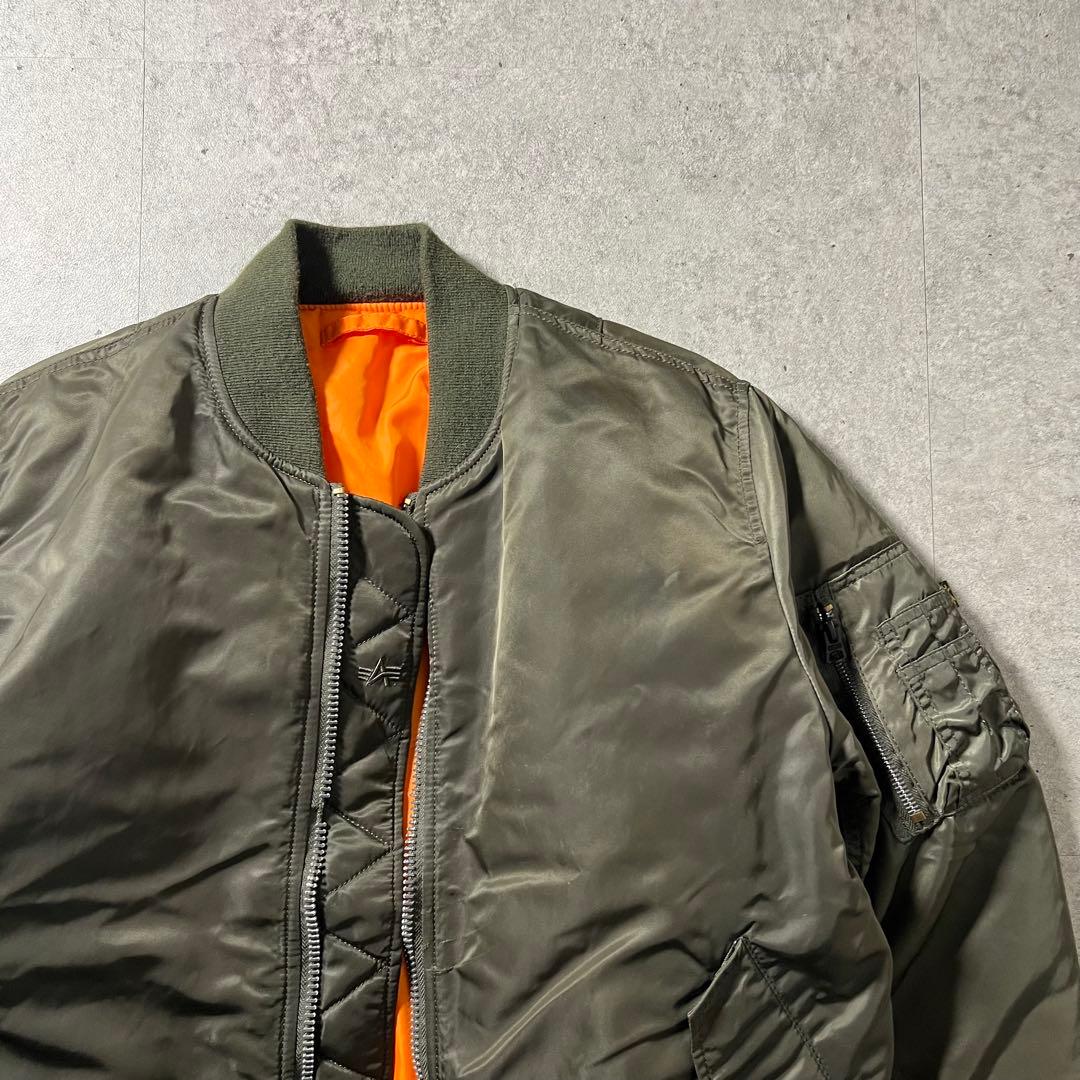 00s アルファインダストリーズ ma-1 リバーシブル ミリタリー