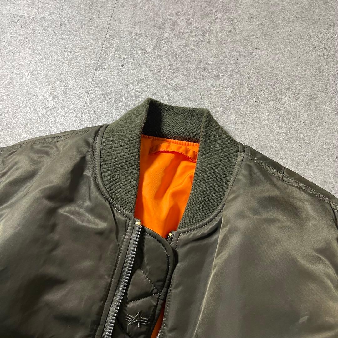 00s アルファインダストリーズ ma-1 リバーシブル ミリタリー