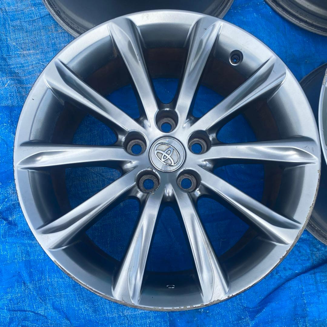 トヨタ マークX 130系 純正 18インチ アルミホイール 4本セット