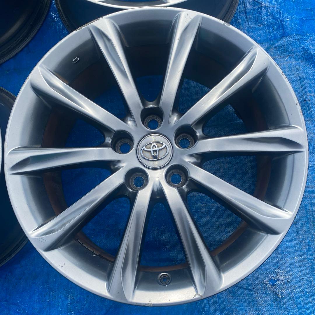 トヨタ マークX 130系 純正 18インチ アルミホイール 4本セット