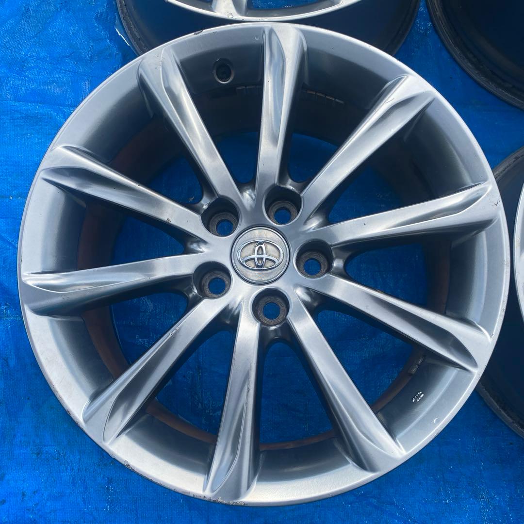トヨタ マークX 130系 純正 18インチ アルミホイール 4本セット