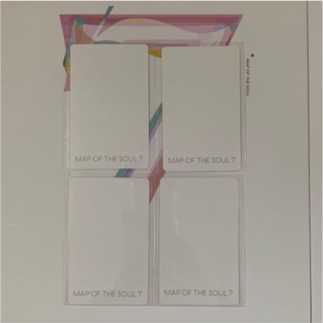 BTS MAP OF THE SOUL 7 4形態とトレカ テヒョンV