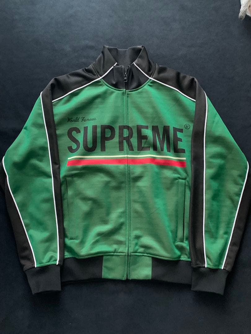 SUPREME Jacquard Track Jacket USED品