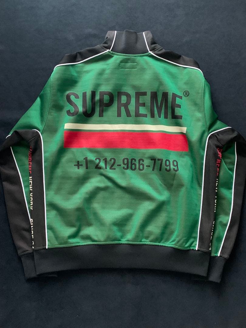SUPREME Jacquard Track Jacket USED品