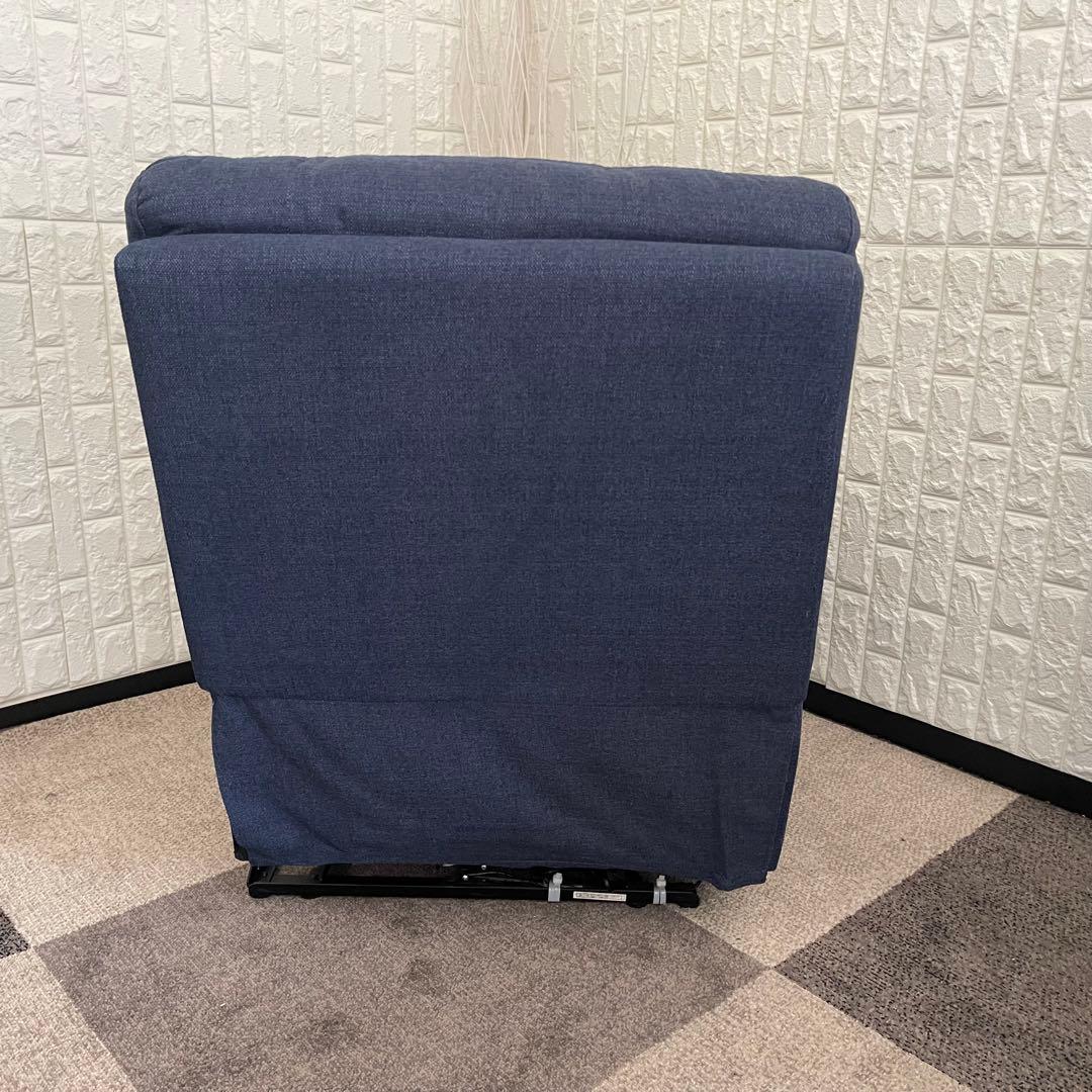 てらさん ✨ニトリ　電動リクライニングソファ　2人掛け　ビリーバ　ブルー