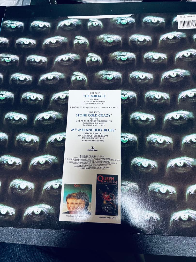 Queen The Miracle12インチ 限定版 レコード
