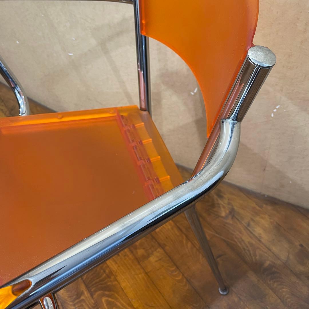 PALPAL　BALERI ITALIA バレリ チェア オレンジ アーム