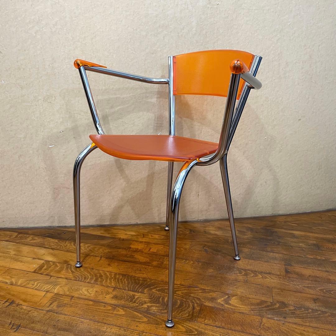 PALPAL　BALERI ITALIA バレリ チェア オレンジ アーム