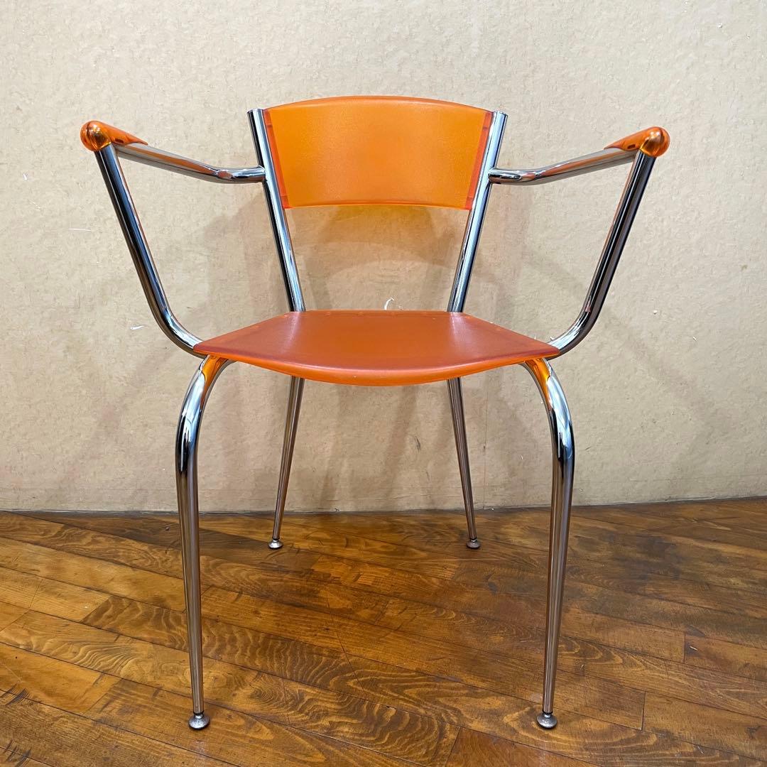 PALPAL　BALERI ITALIA バレリ チェア オレンジ アーム