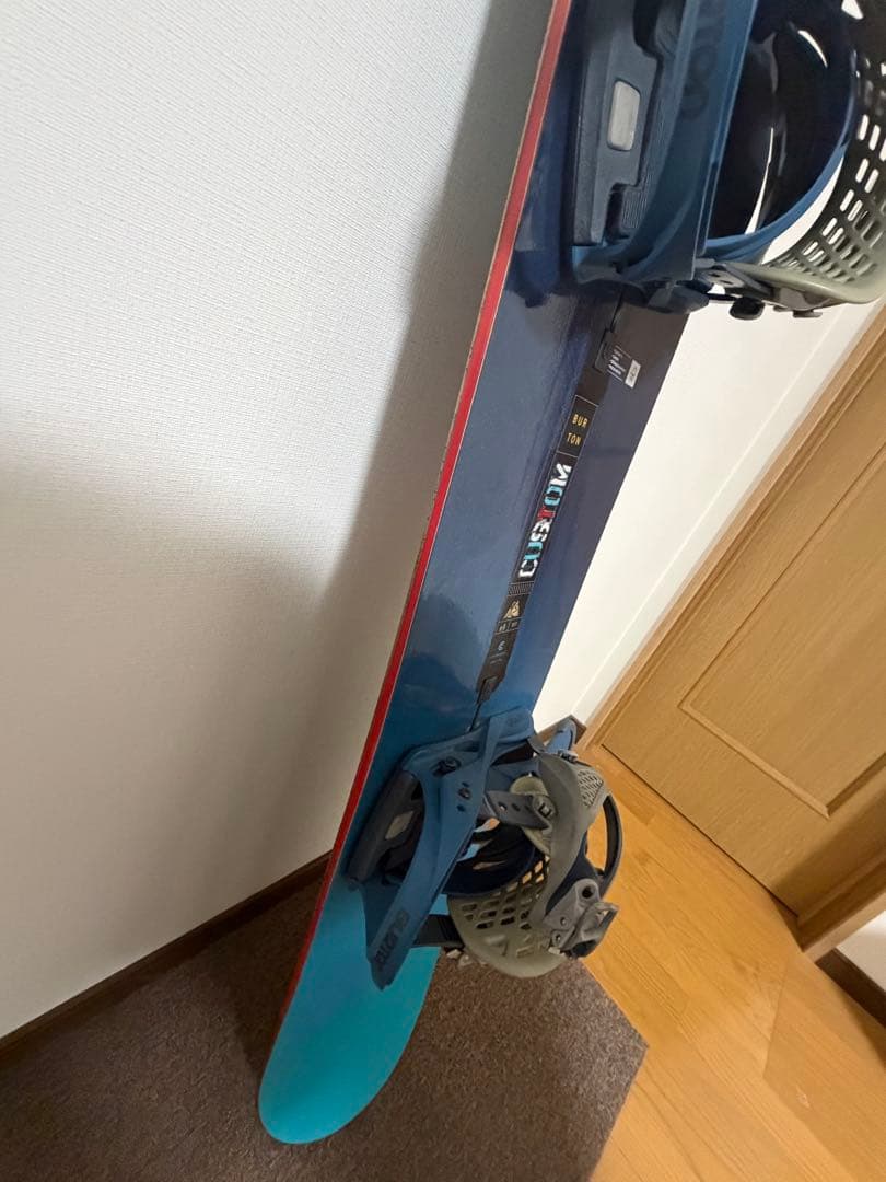 美品 BURTON CUSTOM バートンカスタム スノーボード　カーテルセット