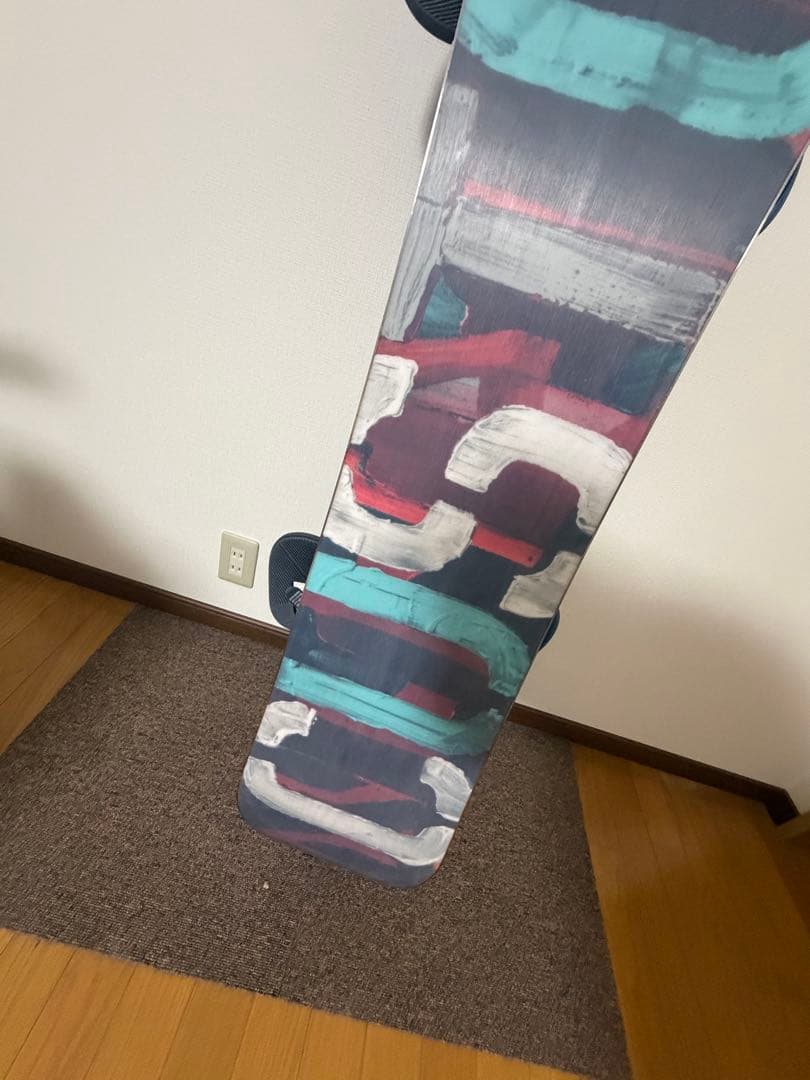 美品 BURTON CUSTOM バートンカスタム スノーボード　カーテルセット