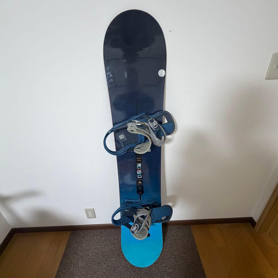 美品 BURTON CUSTOM バートンカスタム スノーボード　カーテルセット