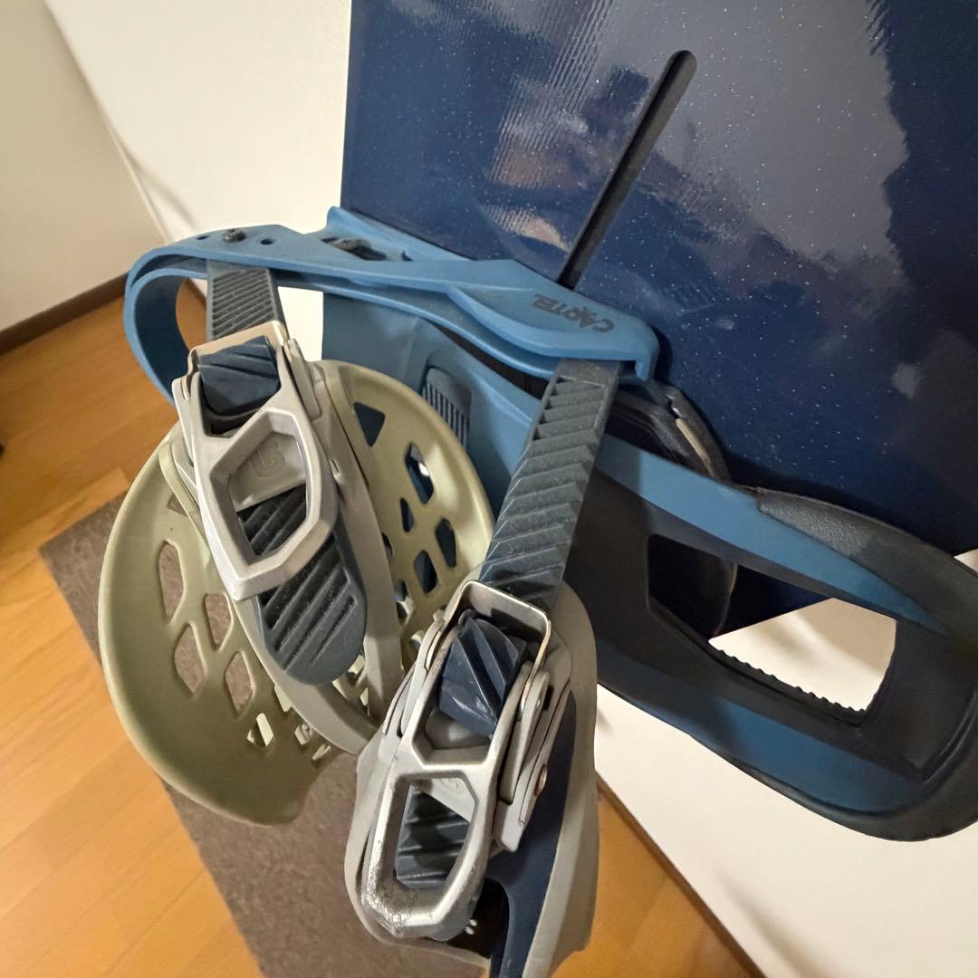 美品 BURTON CUSTOM バートンカスタム スノーボード　カーテルセット