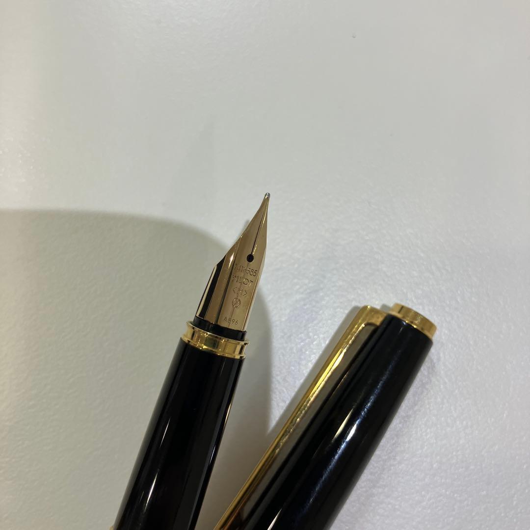 PILOT パイロット 蒔絵 万年筆 神友会 14K-585 ニブM 希少