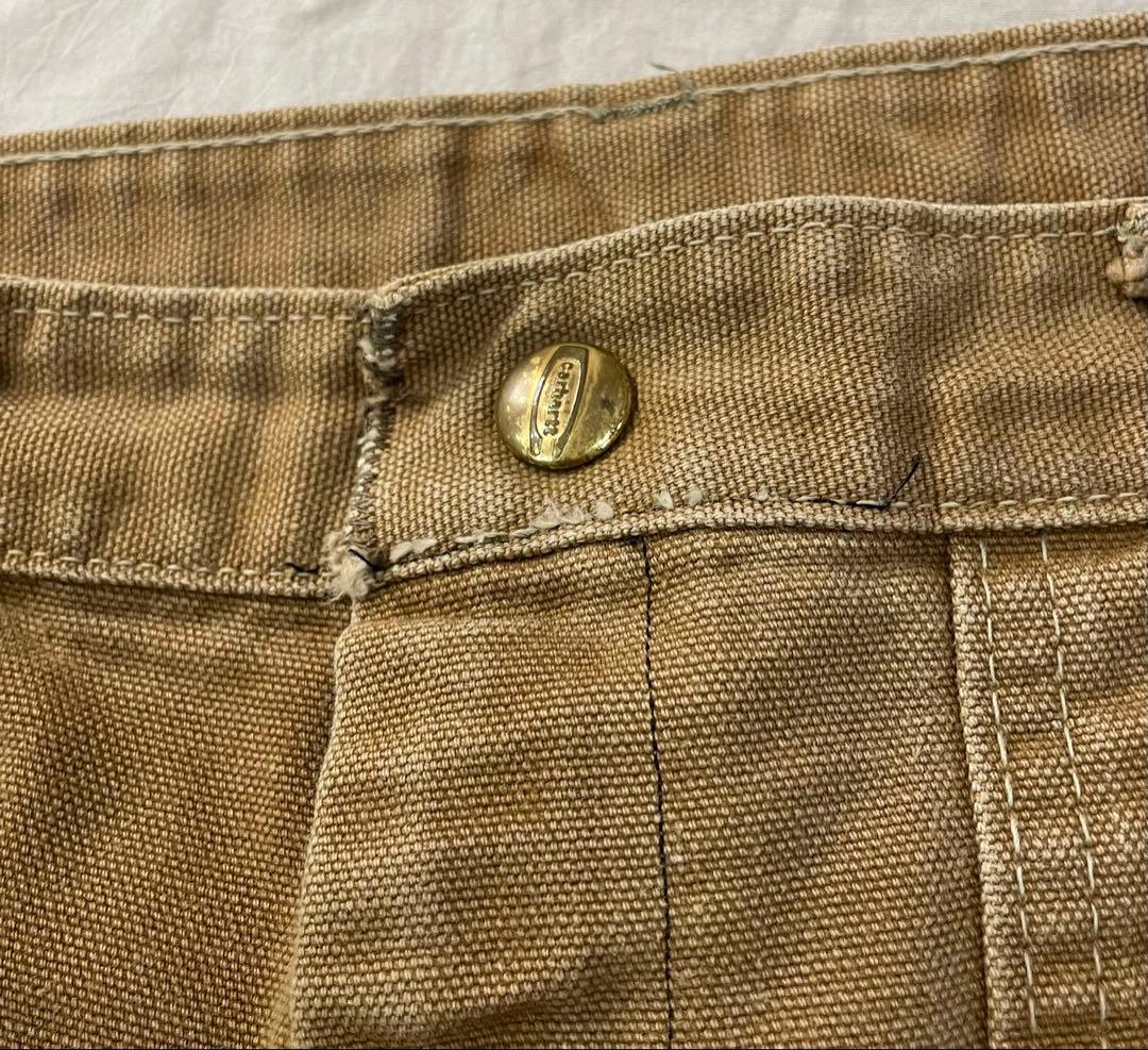 あ*ら様 60s 70s USA製　Carharttカーハート　ダブルニー　ボロ