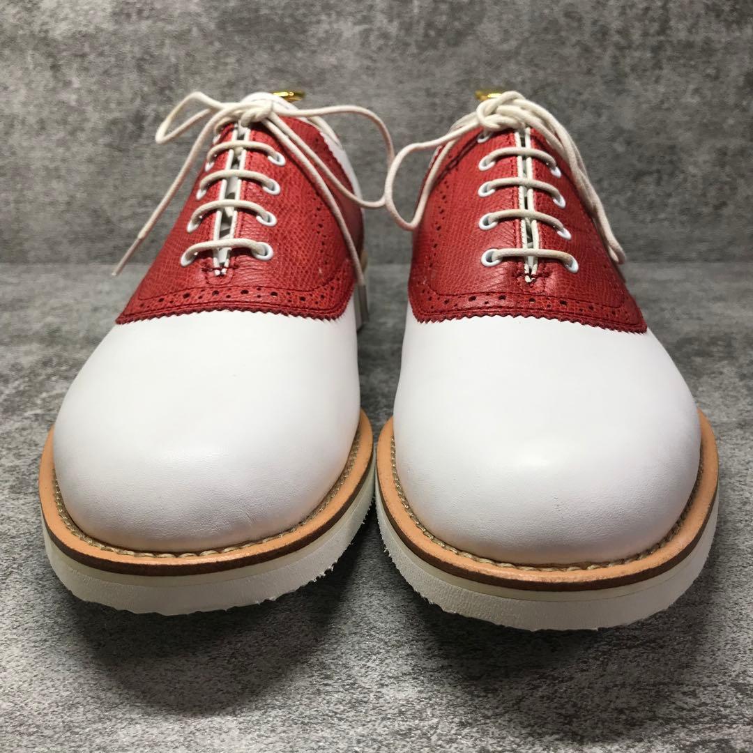 【未使用】　REGAL サドルシューズ　レザー　763R 25 バイカラー