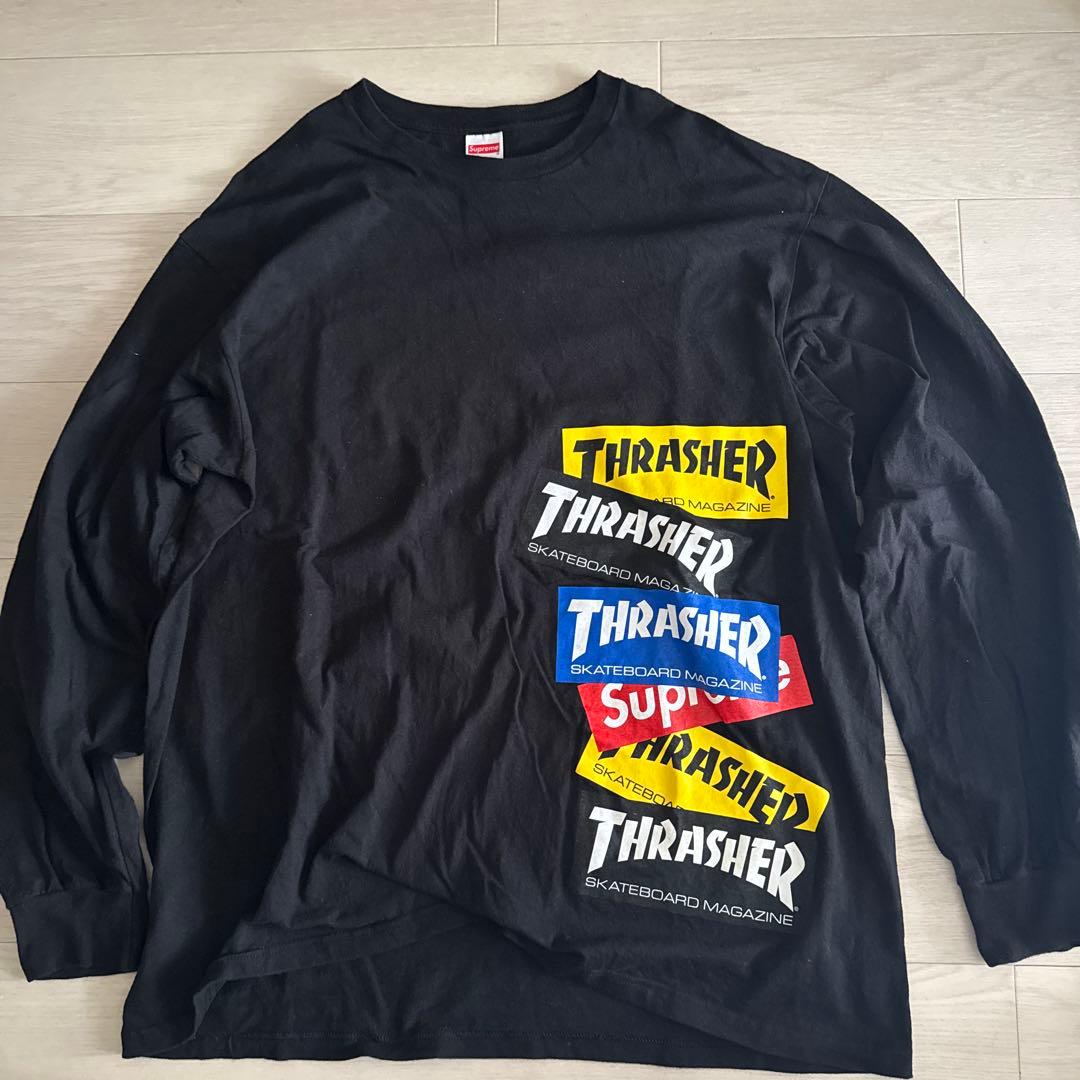 Supreme THRASHER ロングスリーブTシャツ XL