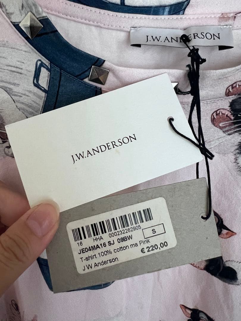 JW ANDERSON Tシャツ 猫柄　JWアンダーソン