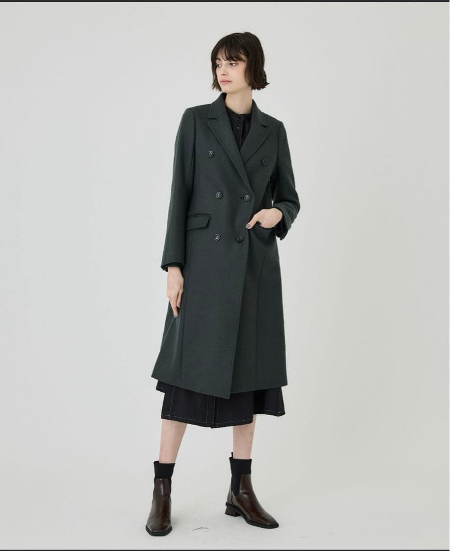 【美品】UNITED TOKYO レイルボクシーブレストコート