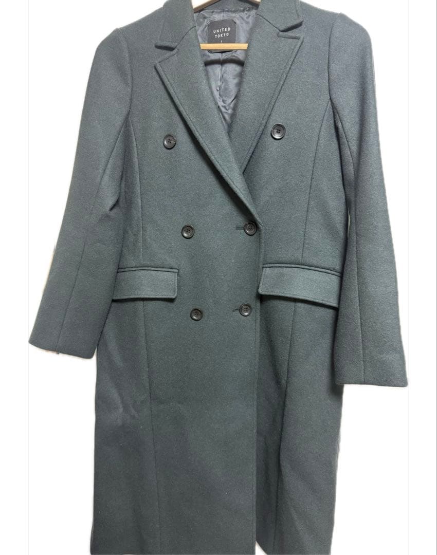 【美品】UNITED TOKYO レイルボクシーブレストコート