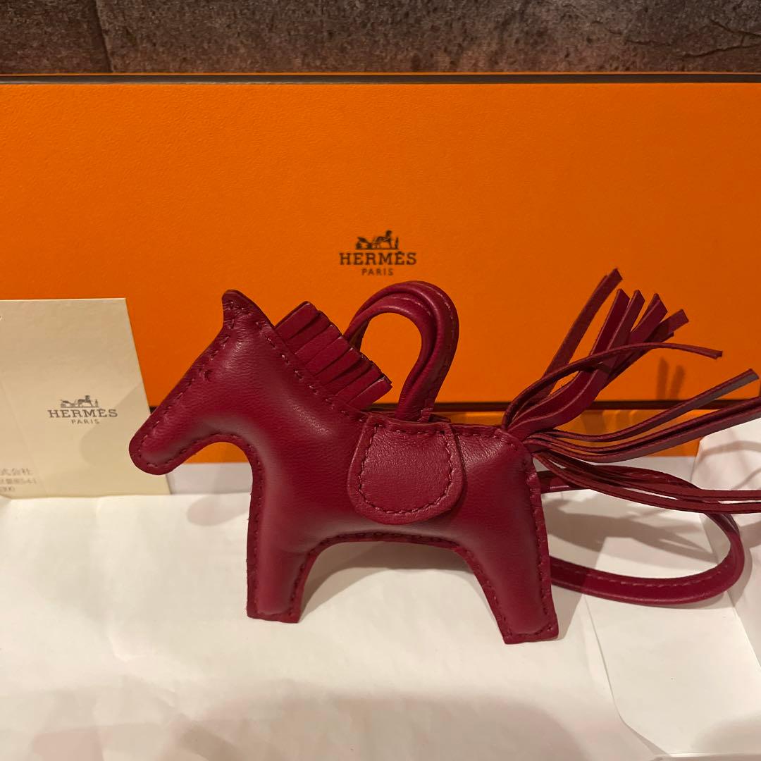 新品未使用　希少HERMES ロデオ　チャーム　エルメス　PM