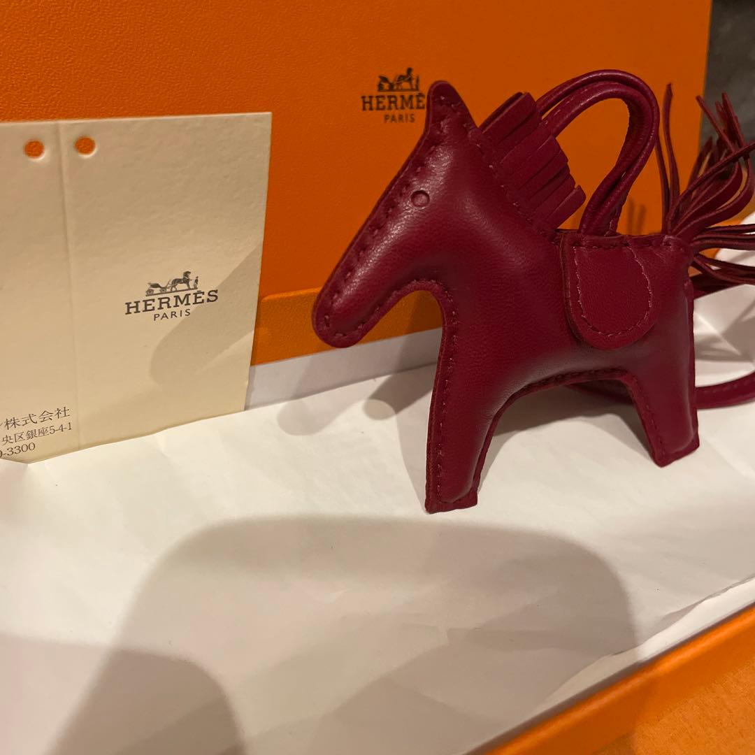 新品未使用　希少HERMES ロデオ　チャーム　エルメス　PM