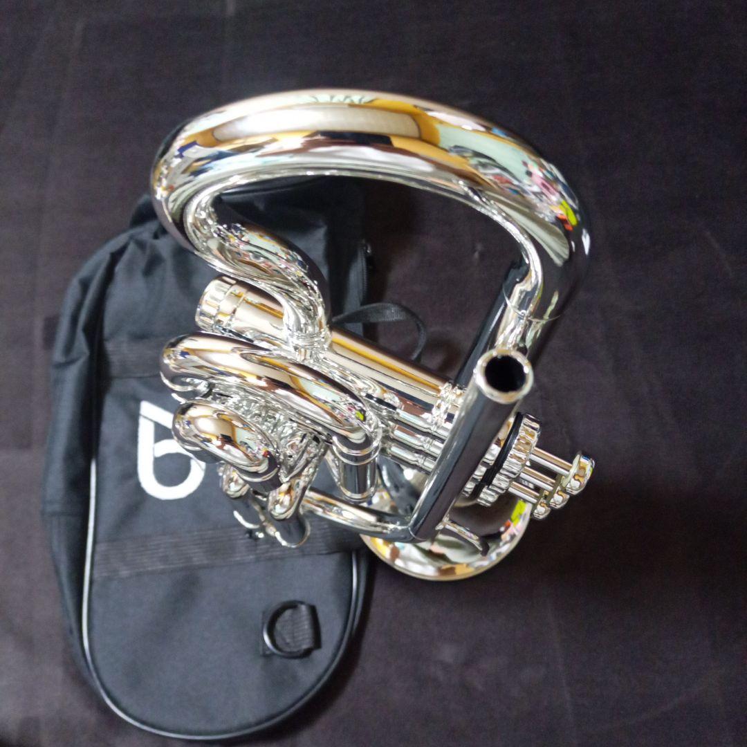 ZO プラスチック コルネット 本体 シルバー 本体 ソフトケースマウスピース付