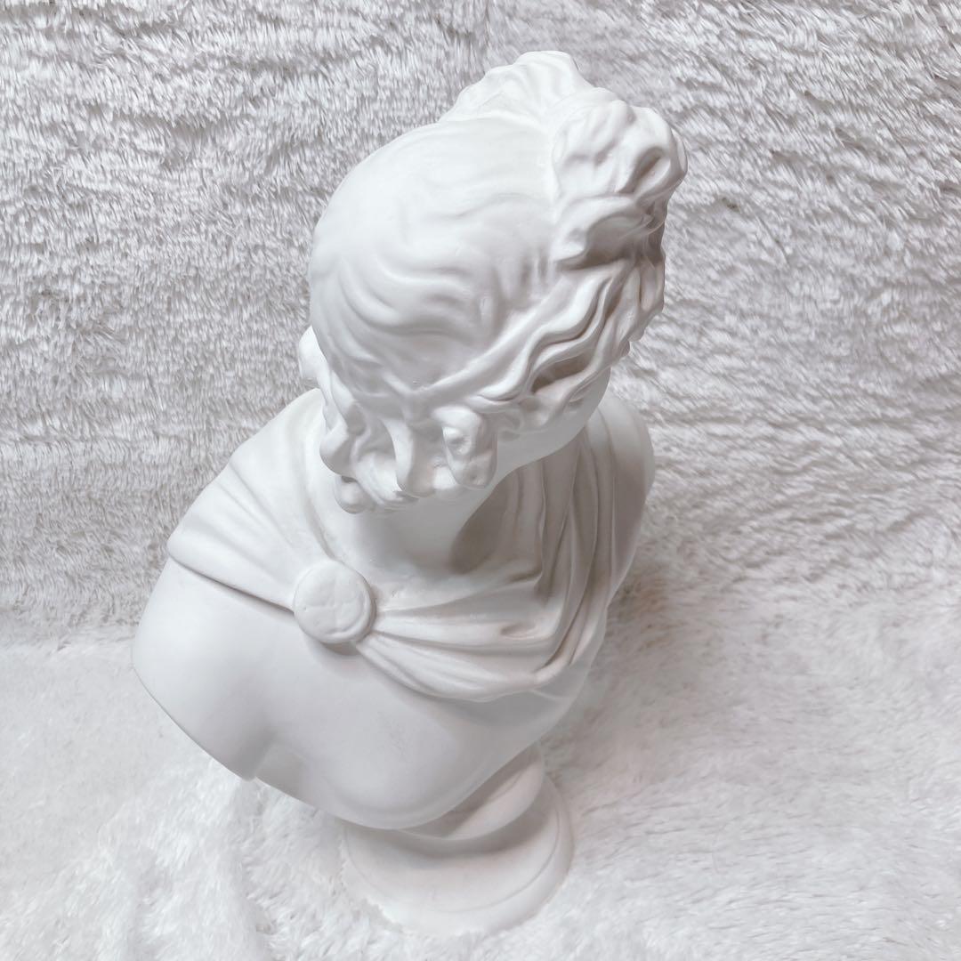石膏像 アポロン ￼￼￼￼￼アポロ 胸像 デッサン 美術 彫刻 オブジェ