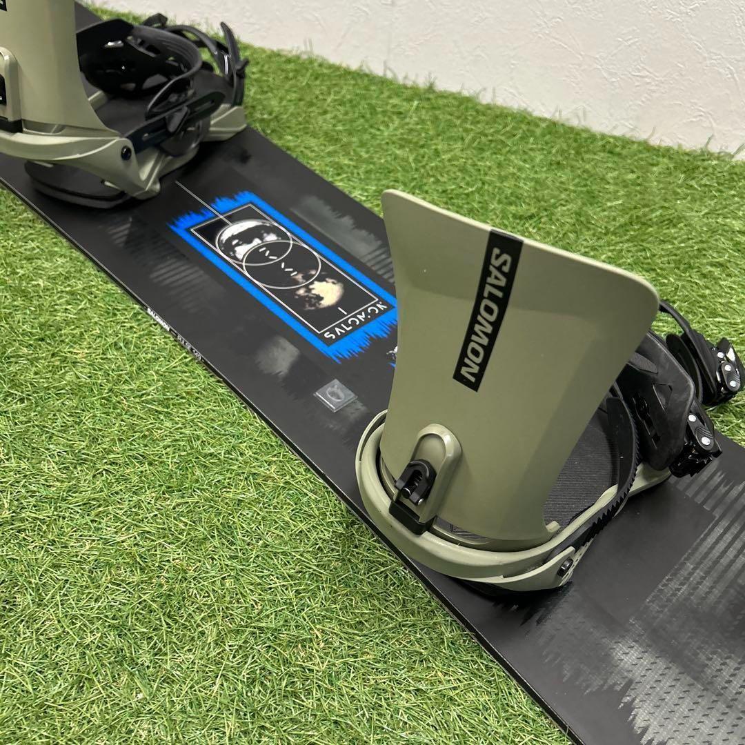 ブーツ無し‼️C025.5 SALOMON 149cm メンズスノーボードセット
