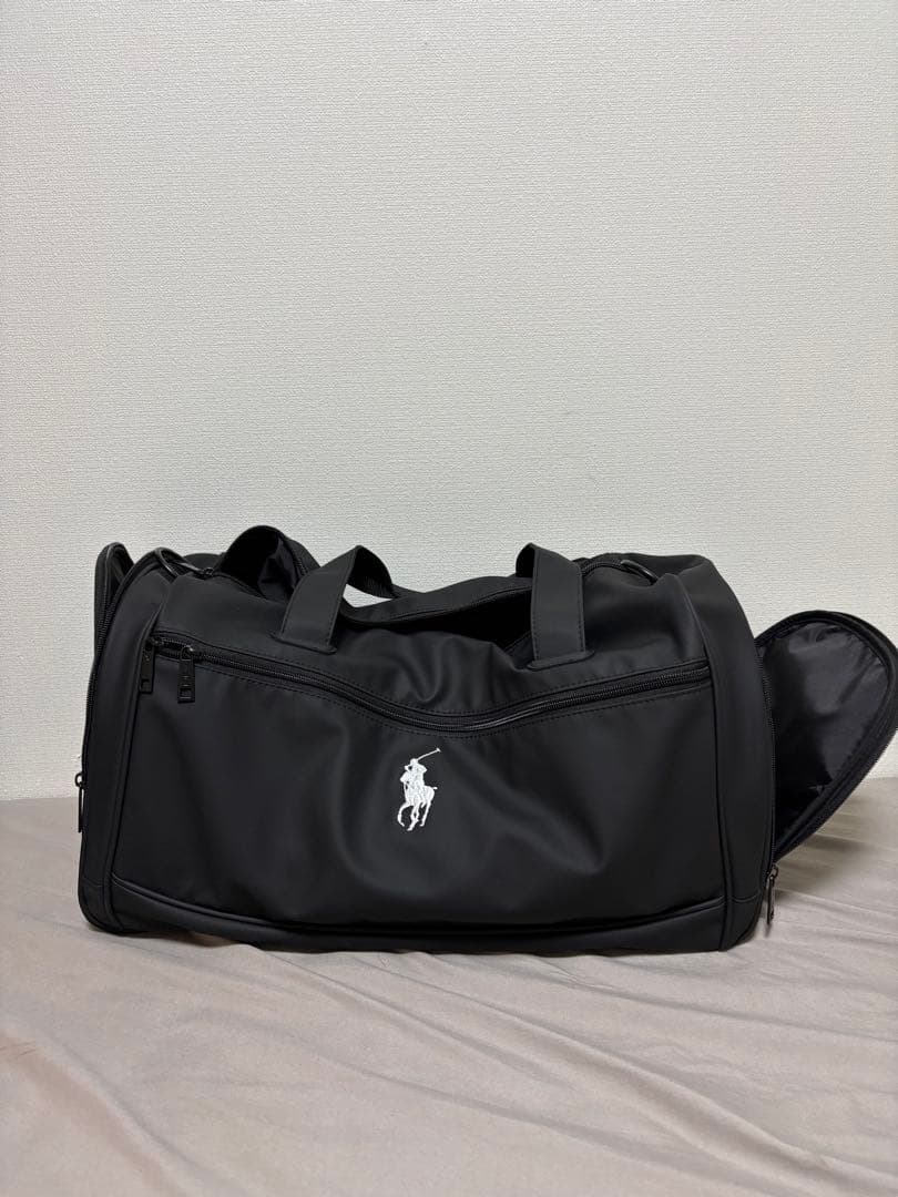 RLX Ralph Lauren ブラックボストンバッグ for Golf