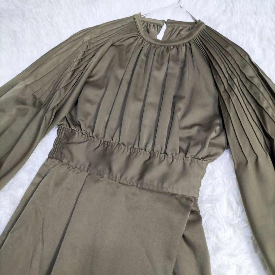 louren pintack sleeve dress ドレス ロングワンピース