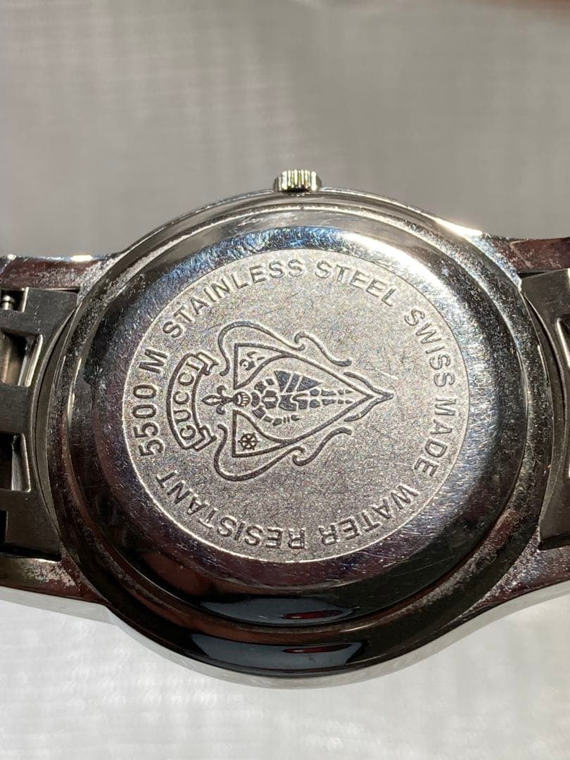 グッチ GUCCI 5500M メンズ 腕時計 稼動品