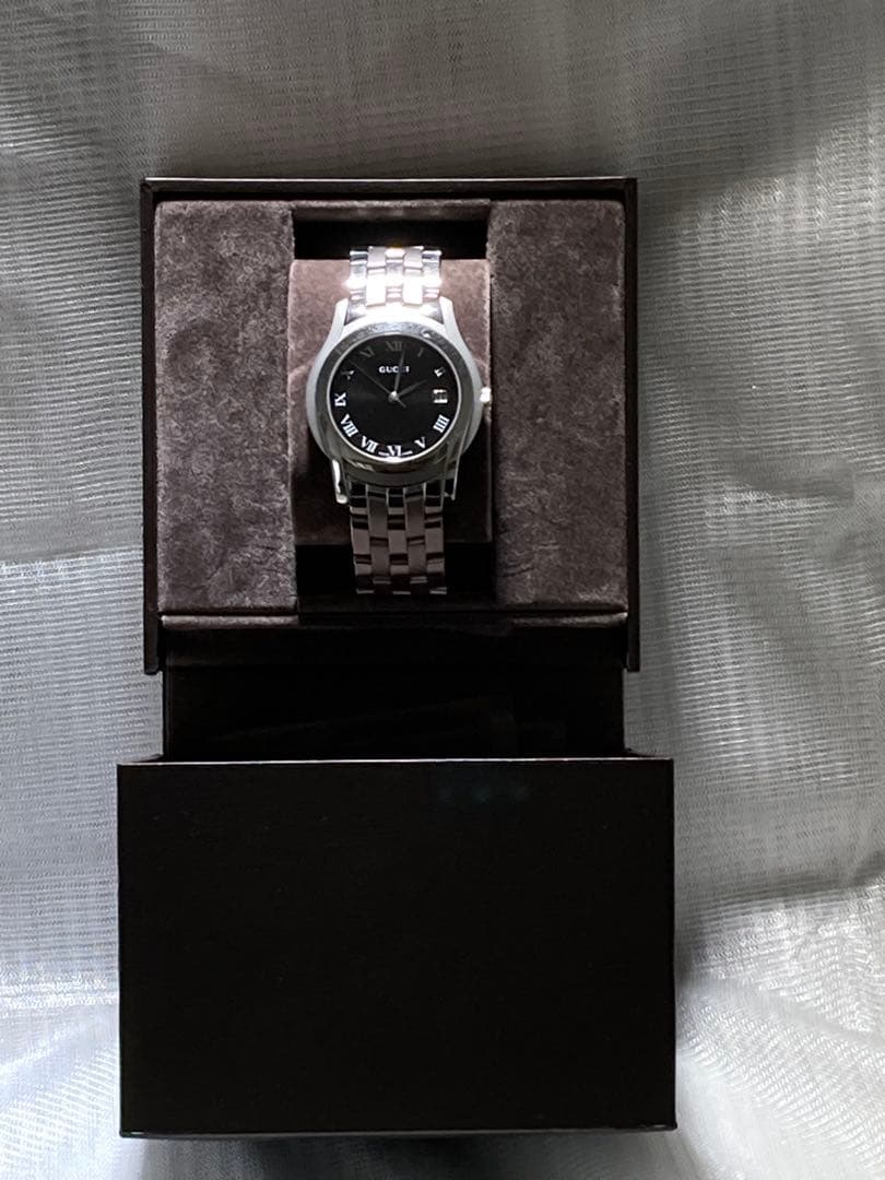 グッチ GUCCI 5500M メンズ 腕時計 稼動品