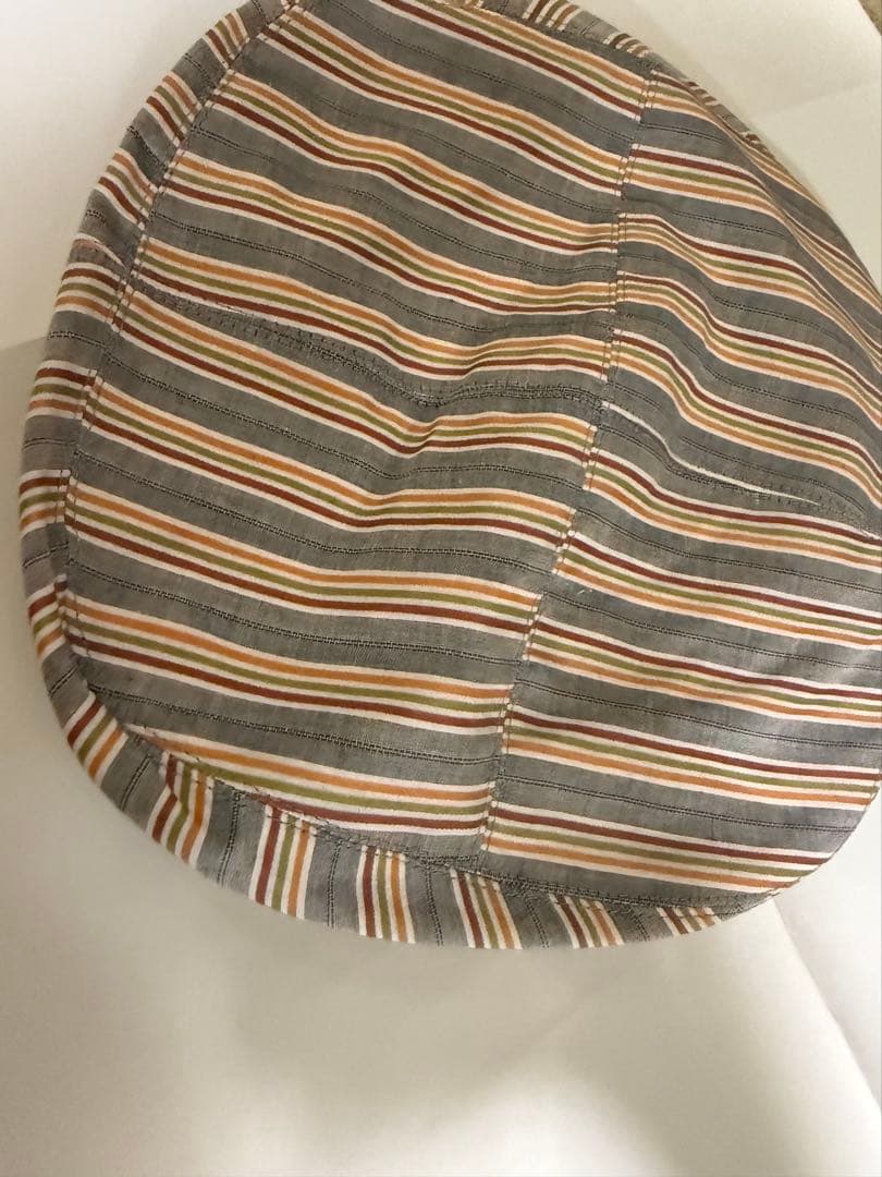 Vivienne Westwood 黒ベレー帽とストライプキャスケットセット